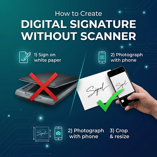 Signature Resize | Free Online Signature Resizer for Exams